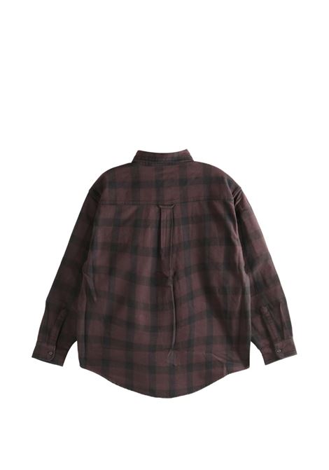 camicia edmands uomo nera e palissandro CARHARTT WIP | I0359513J2.XX